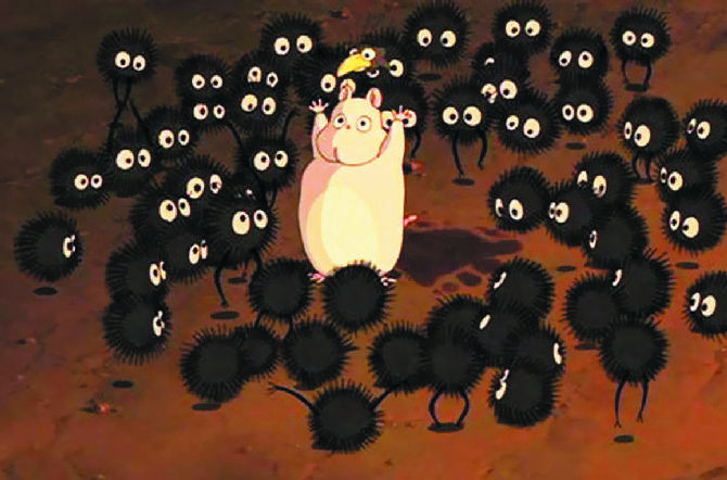 Кадр из мультфильма «Унесенные призраками»