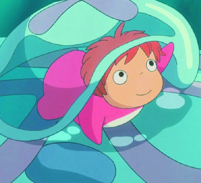 Кадр из мультфильма «Рыбка Понью»